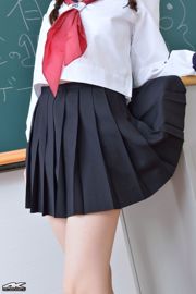 [4K-STAR] NO.00172 Jiuyouqian School Girl JK Uniform Schuluniform