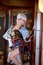 [福利COS] 动漫博主阿包也是兔娘 - 神里凌华