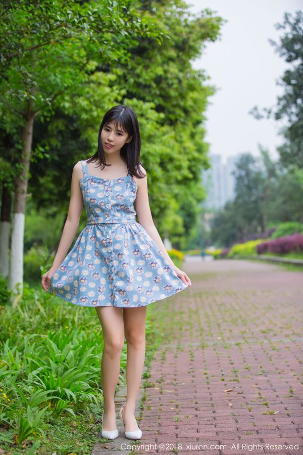 艾 Kuri Kuri Kuri Kuri Kuri Kuri 《Đồng phục học sinh ghen tị + nhịp đập bên ngoài mới mẻ và nhân văn》 [Hideto XIUREN] No.1094
