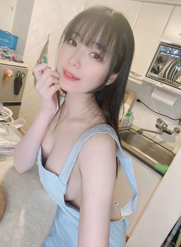[Welfare COS] Weibo Girl Paper Cream Moon Shimo - Nackt エプロン__━(___)━!